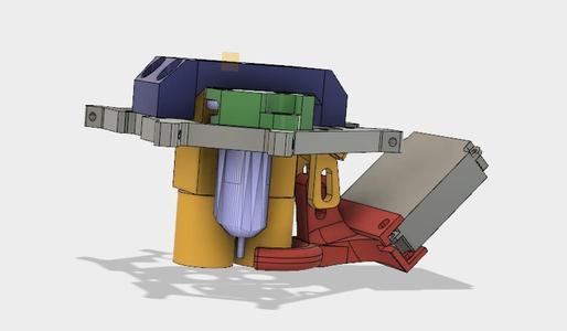 BLTouch Smart mount for Microdelta Rework