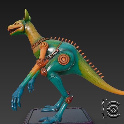 Kangoraptor v2 - Creepy Stretch Edition.