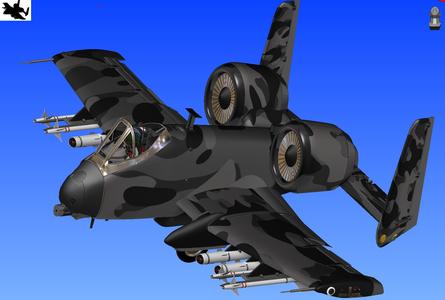 Fairchild A-10 Thunderbolt II TOON