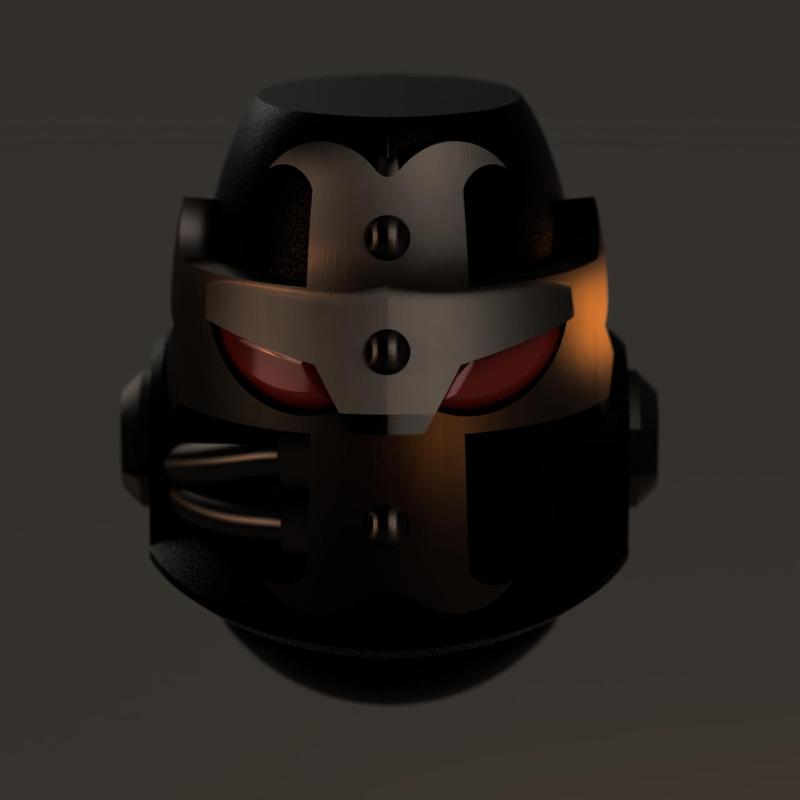 Prime Crusading Space Dude Ancient Bucket Helm