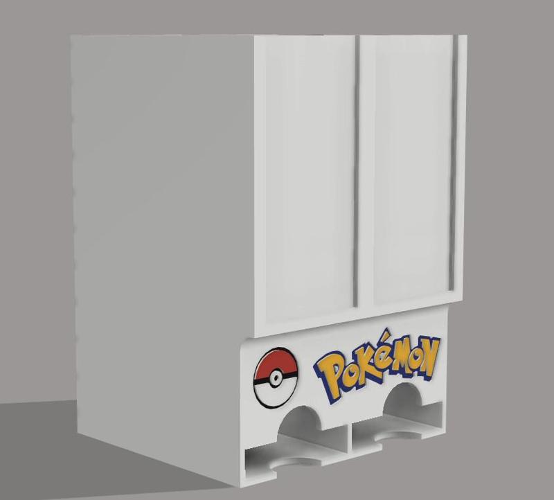 Pokemon double Booster dispenser / Booster storage