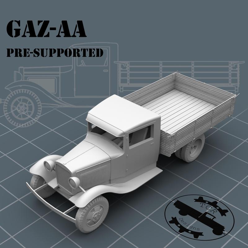 GAZ AA - Utility Truck - Presupported