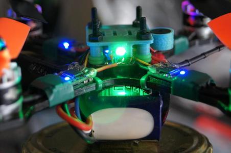 20x20mm Flight controller plate with buzzer and LED