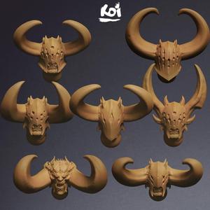 Goreclaw Raider - Helmets Set