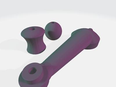 RV TV Television Antenna Hand Crank (Winegard replacement)