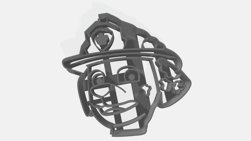 cookie cutter cookie cutter mold cookie cookie marshall paw patrol dog 8cm