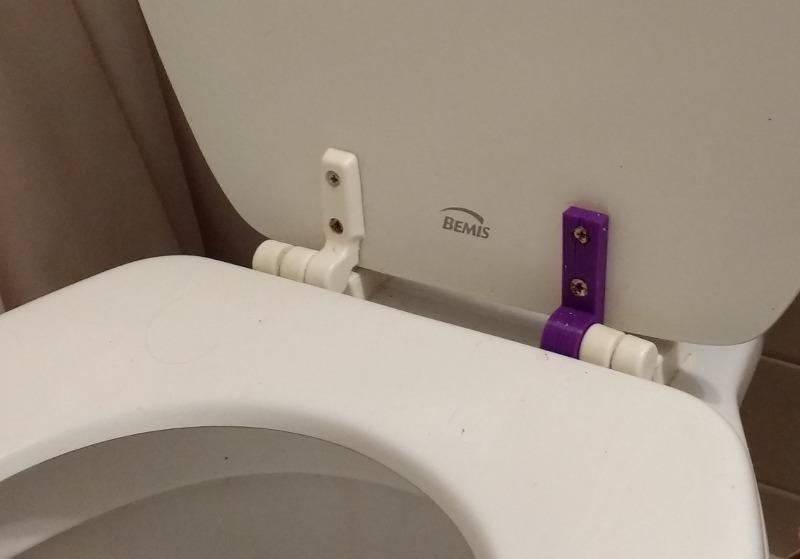 Parametric Toilet Seat/Lid Hinge