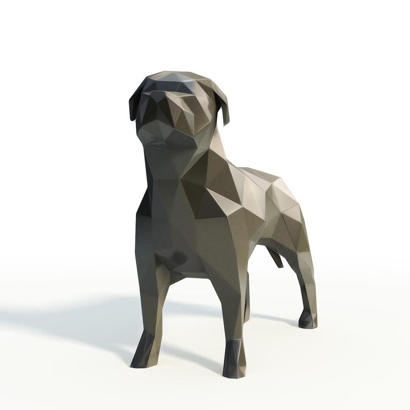 Rottweiler Dog Geometric