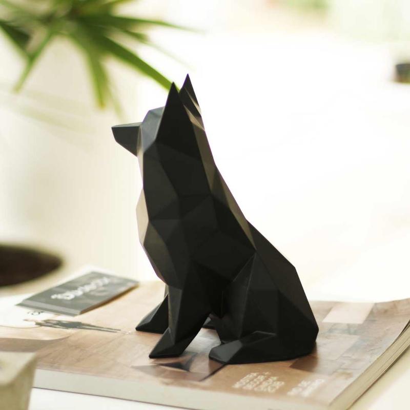 Schipperke Dog Geometric