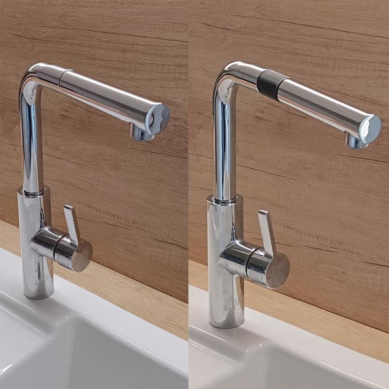 Kitchen mixer tap extension sleeve