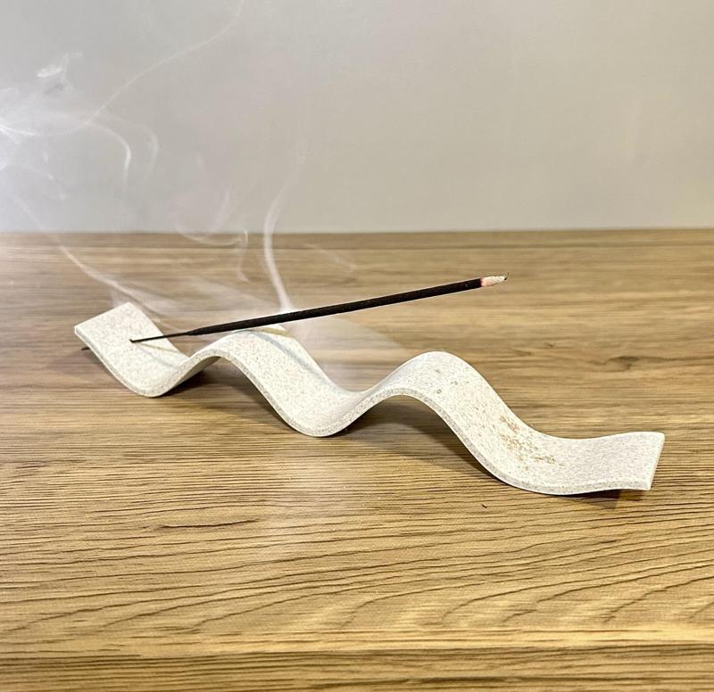 Wavy Incense Holder Tray