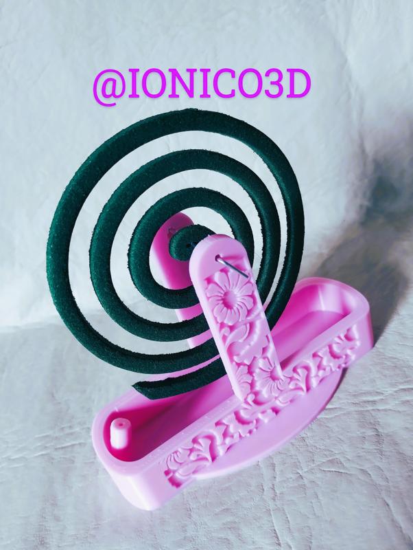 SPIRAL HOLDER-FLOWER PERFUME