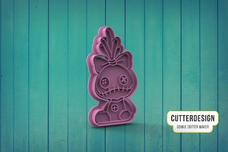 Scrump Stitch Cookie Cutter Rags