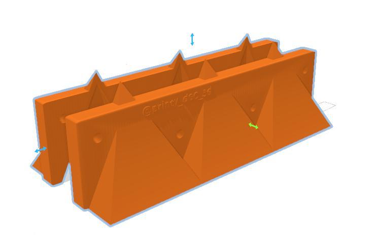 Mold for pyramid incense/incense burner