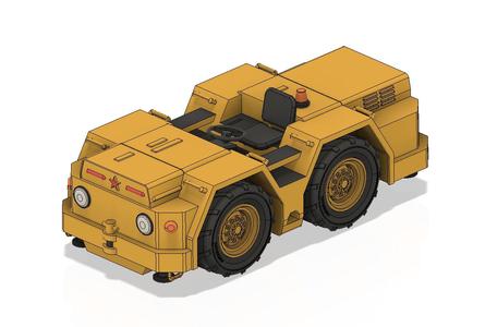 Russian Navy Tractor