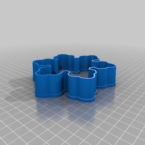 Snowflake cookie cutter 2