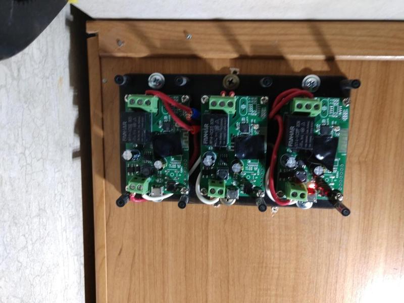 NCS RV Automation Triple Switch Housing