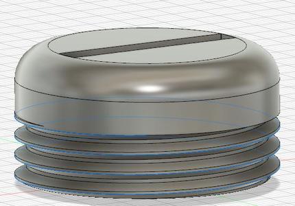 GP-5 Gas mask screw cap