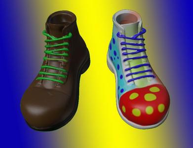 VENTRILOQUIST DUMMY-"FUNNY SHOES"