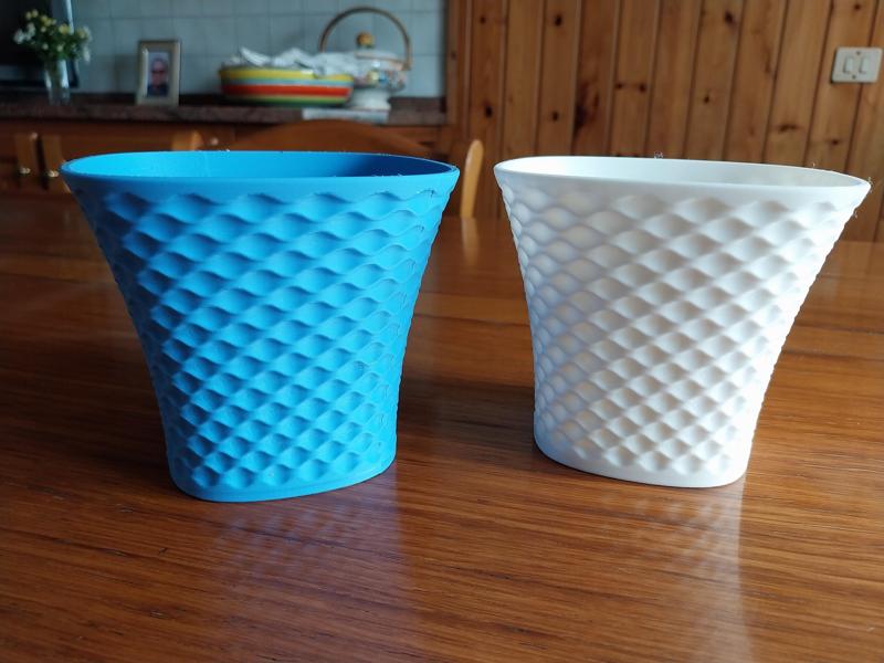 Textured vase