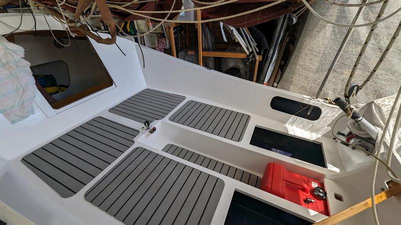 POCKETSHIP SAILING BOAT MAINSHEET JAMMER BRACKET