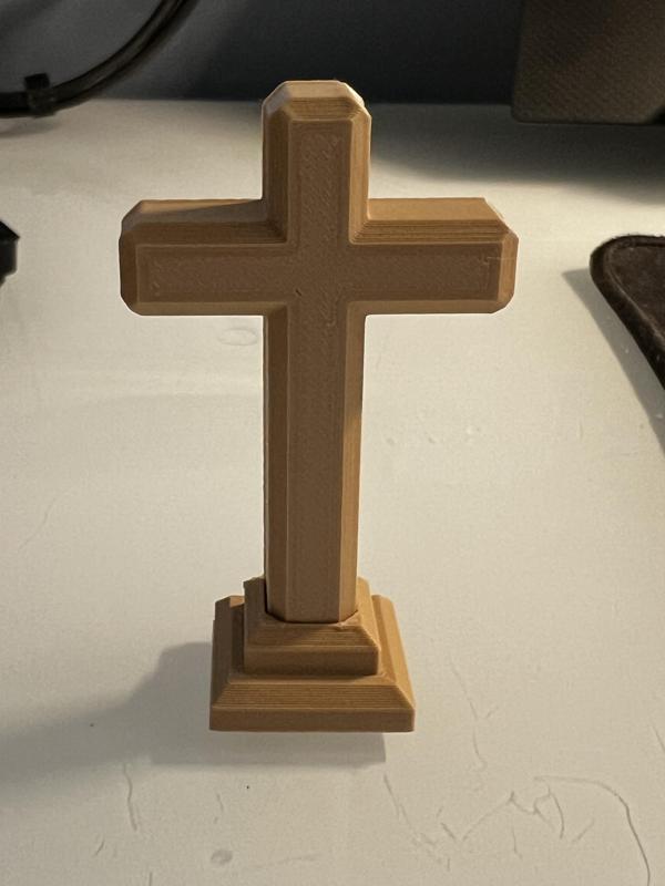 Small Cross on stand