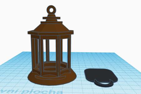 Electric candle lantern