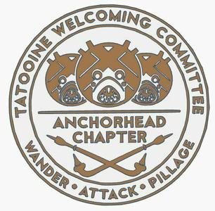Tatooine welcoming committee 2D wall hanging