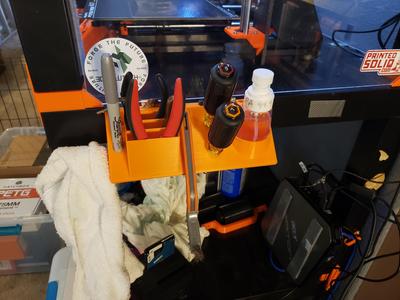 Tool Caddy for Ikea Lack Enclosure