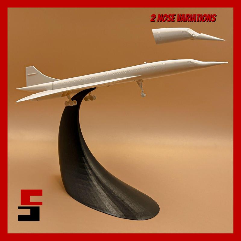 Airplane Concorde Scale 1/200