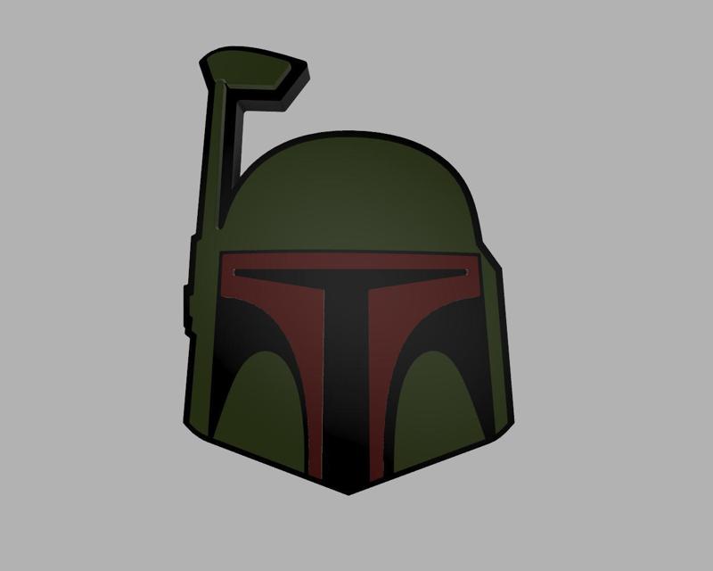 Boba Fett Receiver Hitch Cover MMU