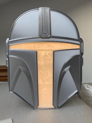 Mandalorian painting