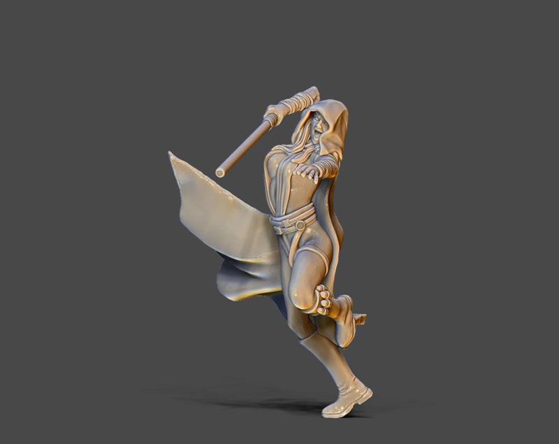 Dark Adept - 35 mm scale