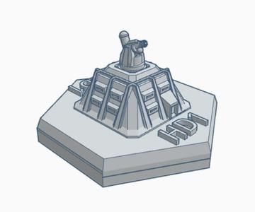 Anti-Air Emplacement hex map scale HMSMil024