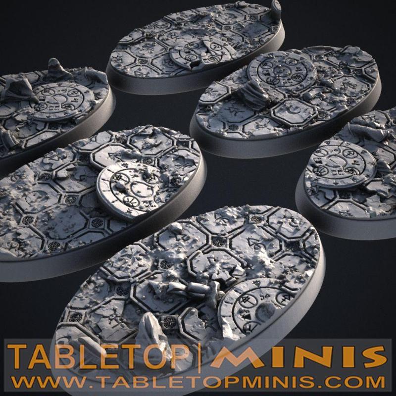 Ancient Ruins 60x35mm Bases