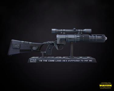 Boba Fett Rifle - Star Wars 3D Models - Tested and Ready for 3D printing