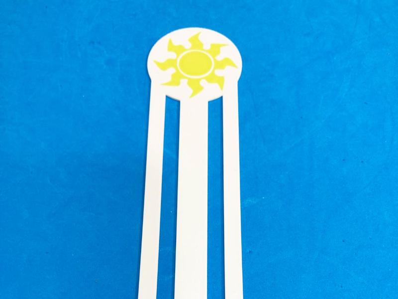 Magic the gathering white bookmark