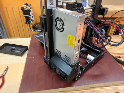Prusa MK3 Mean Well LRS-350 Specific Mount