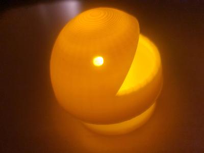 pacman tealight