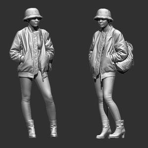 PEOPLE WOMEN F12 FIGURE DIORAMA