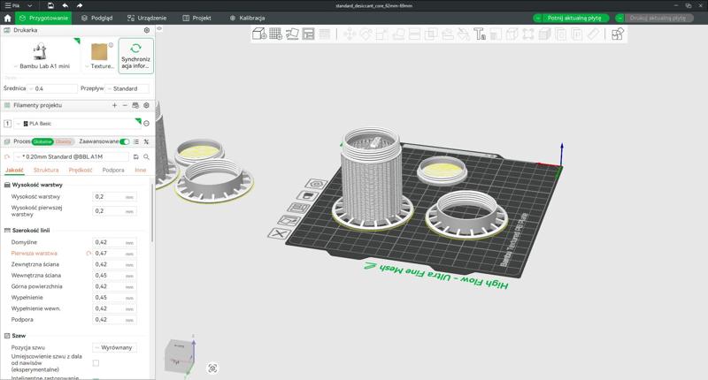Spool Desiccant Container Holder