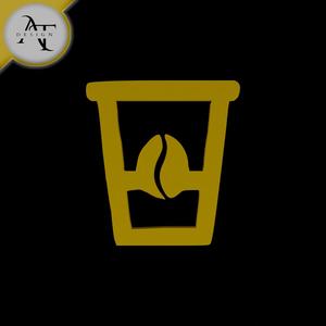 Simple Coffee Cup Symbol - 2D Art