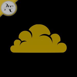 Simple Cloud Symbol - 2D Art