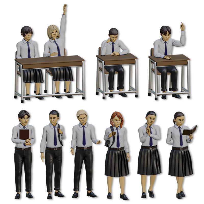 Students Diorama Pack