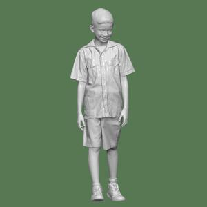 BOY FOR DIORAMA PEOPLE CHARACTER