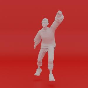 Character Pose Toy Man Miniature Figure 007