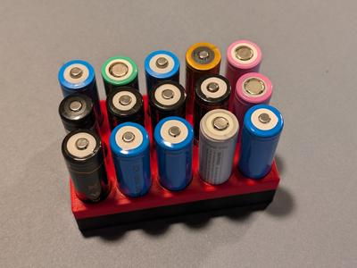 18650 battery holder 3x5