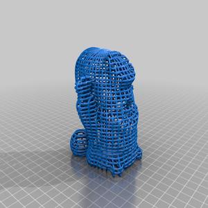 wire frame and low poly