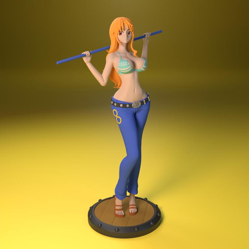 Nami from One Piece 2 versions