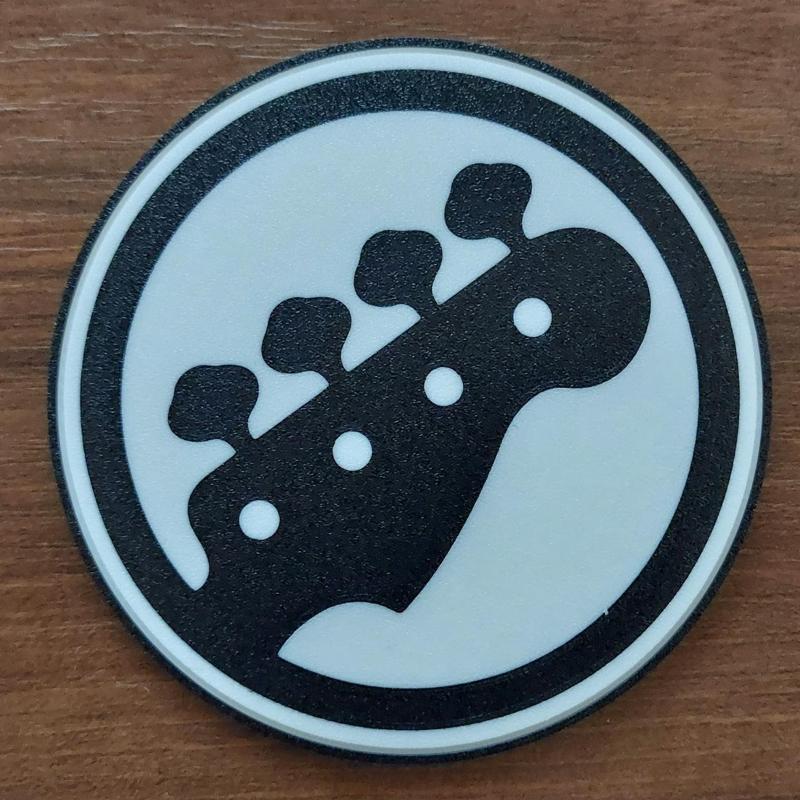 Guitar coaster